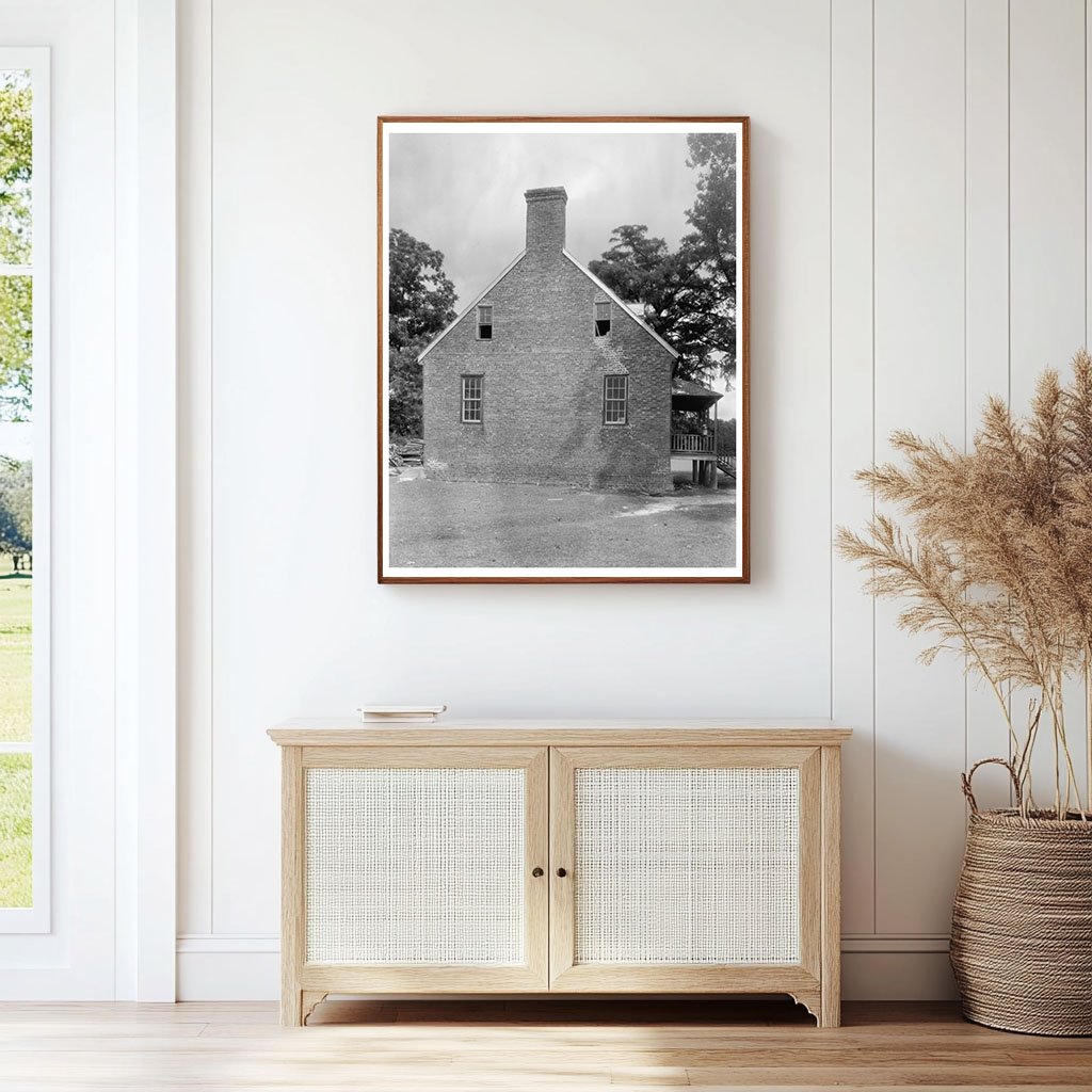 Old Brick House, Elizabeth City, NC, 1709 Photograph