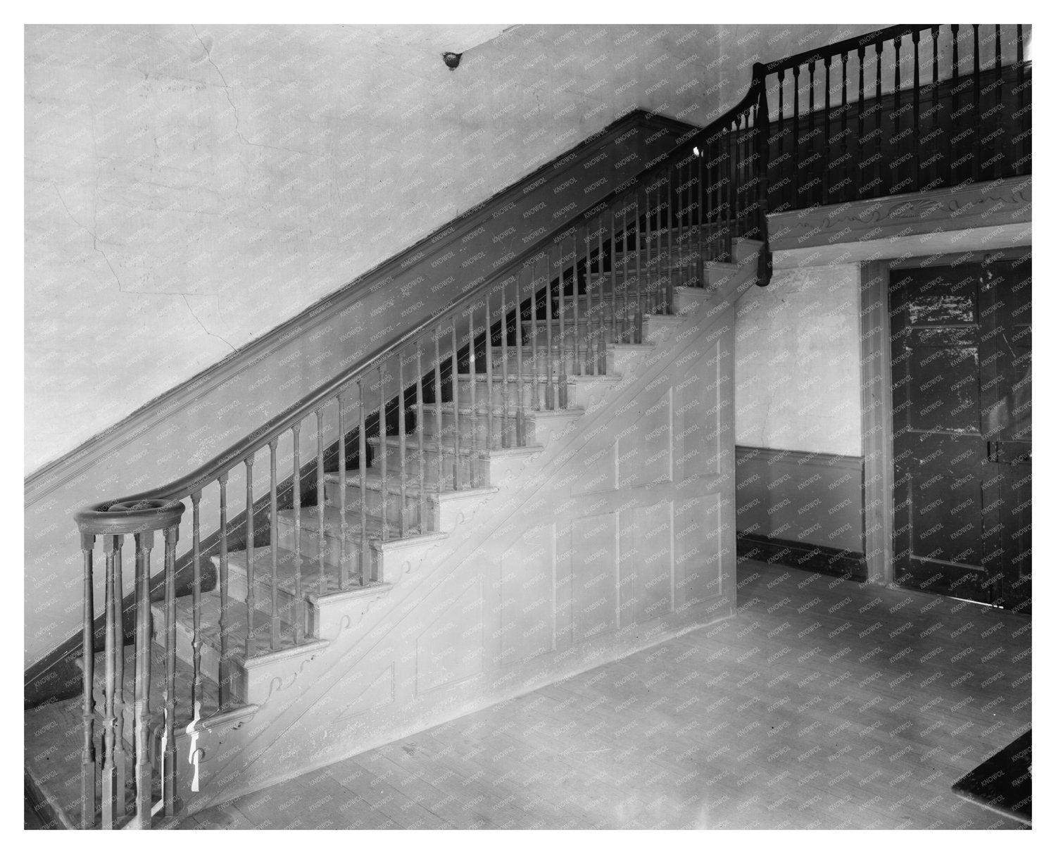 Baxter House, South Mills NC, Vintage Architecture Photo
