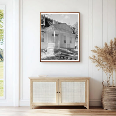 Exum Newby House, Windfall NC, 1941 Historical Photo