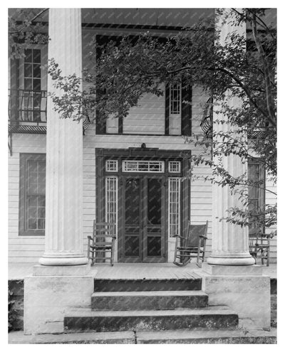 Historic Tryon, NC Architecture Photo from 1953