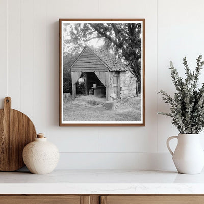 Cunningham Mill Well Houses, Randolph County NC, 20th Centur