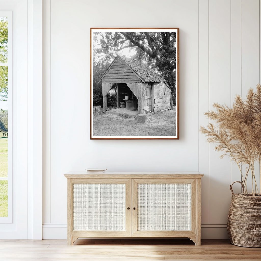 Cunningham Mill Well Houses, Randolph County NC, 20th Centur