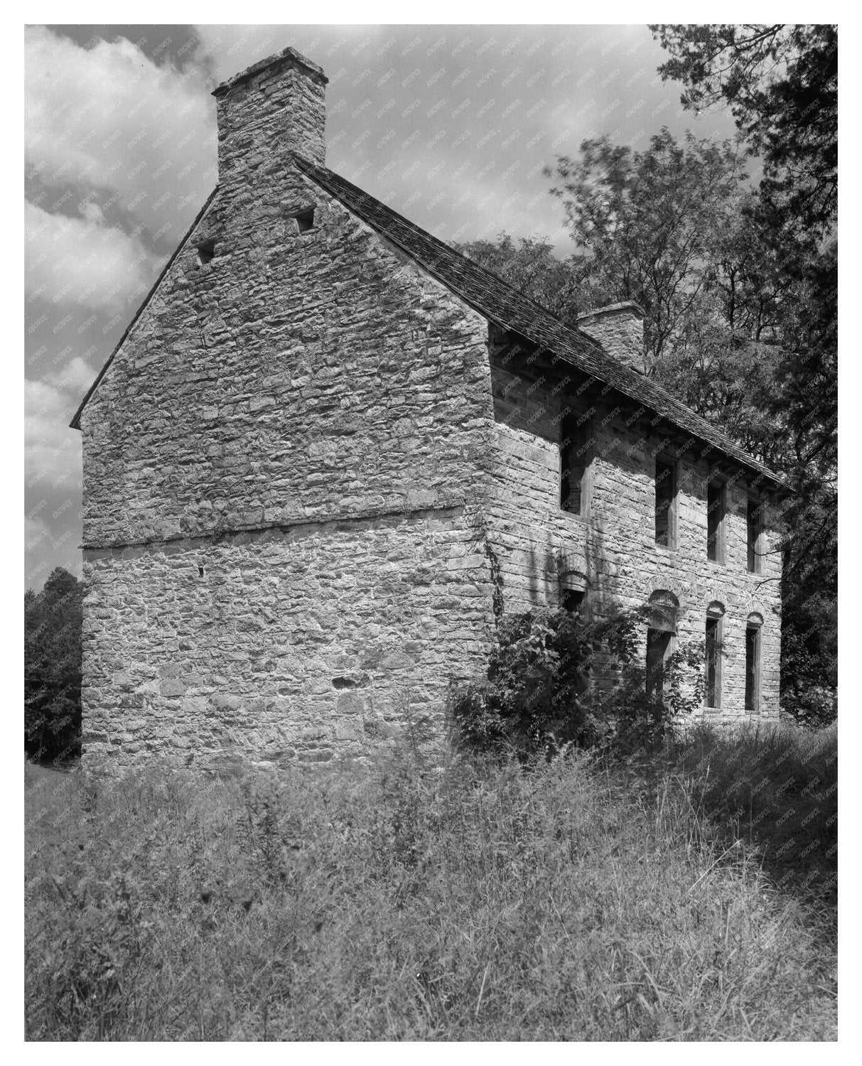 1820 Stone Building in Salisbury, NC - Historic Architecture