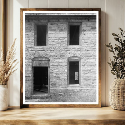 Stone House Salisbury North Carolina 1766 Vintage Photograph - view 2