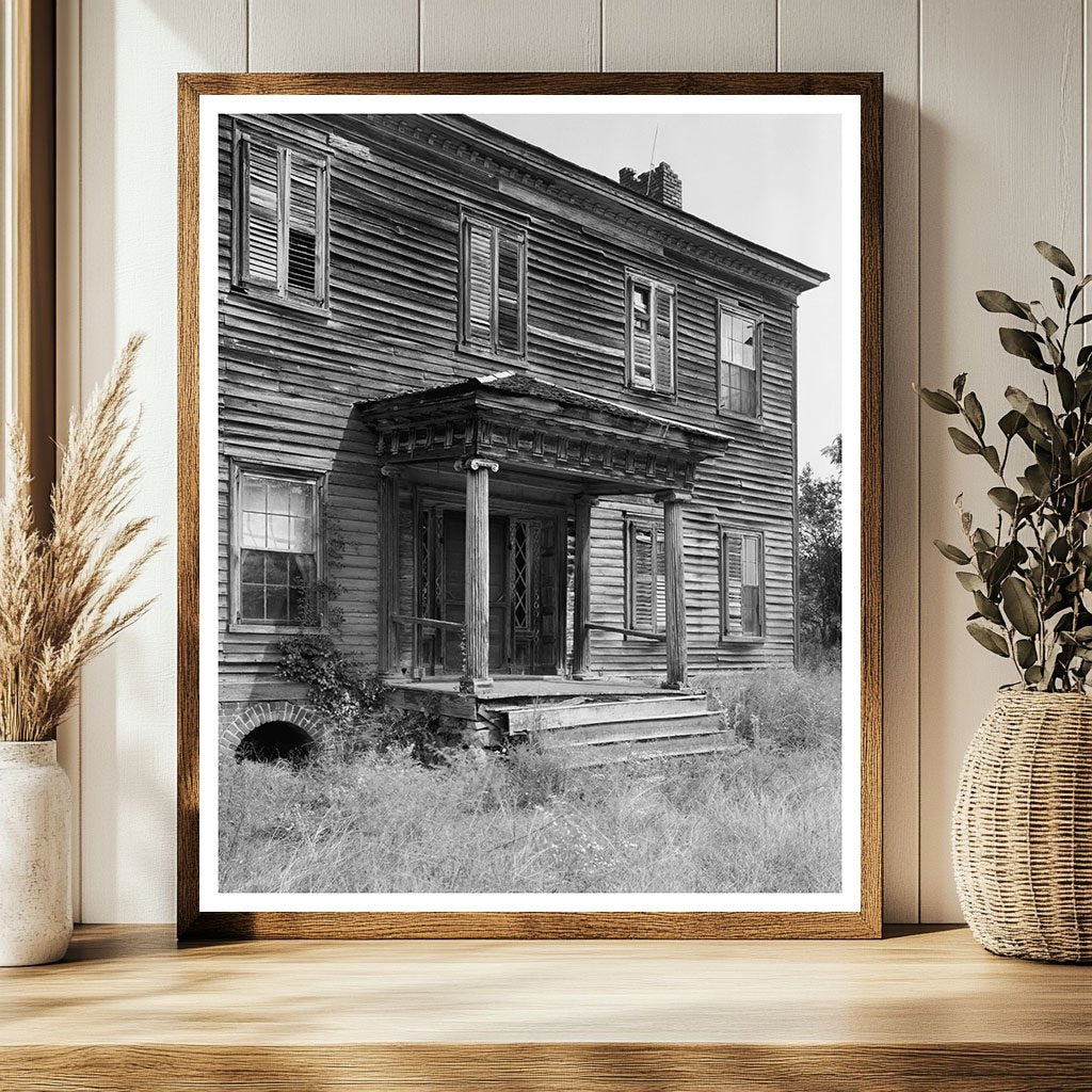 1800s Architecture in Spencer, NC: Historic Photograph