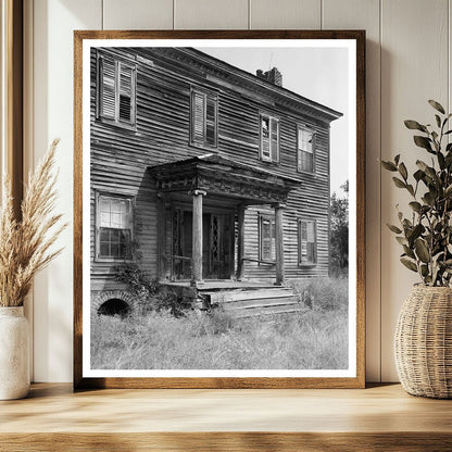 1800s Architecture in Spencer, NC: Historic Photograph