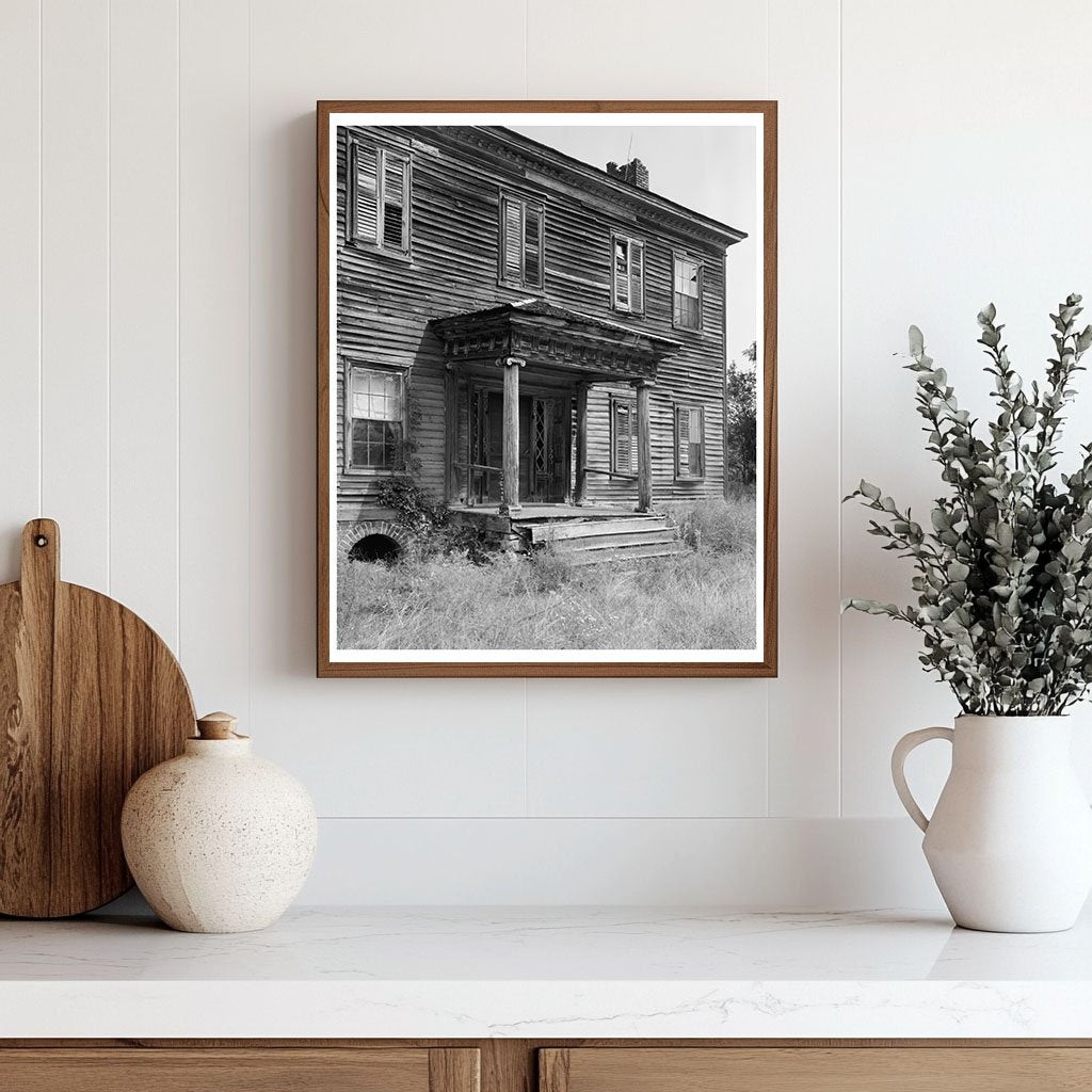 1800s Architecture in Spencer, NC: Historic Photograph
