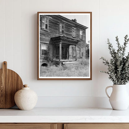 1800s Architecture in Spencer, NC: Historic Photograph
