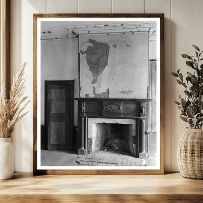 Rowan County Architecture, NC: 1800-1810 Vintage Photo