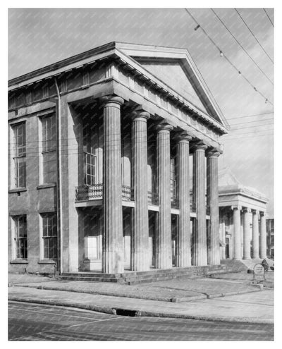 Salisbury NC Courthouse Photo 1855 Historic Architecture
