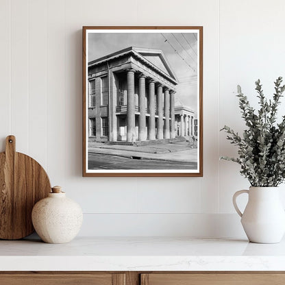 Salisbury NC Courthouse Photo 1855 Historic Architecture