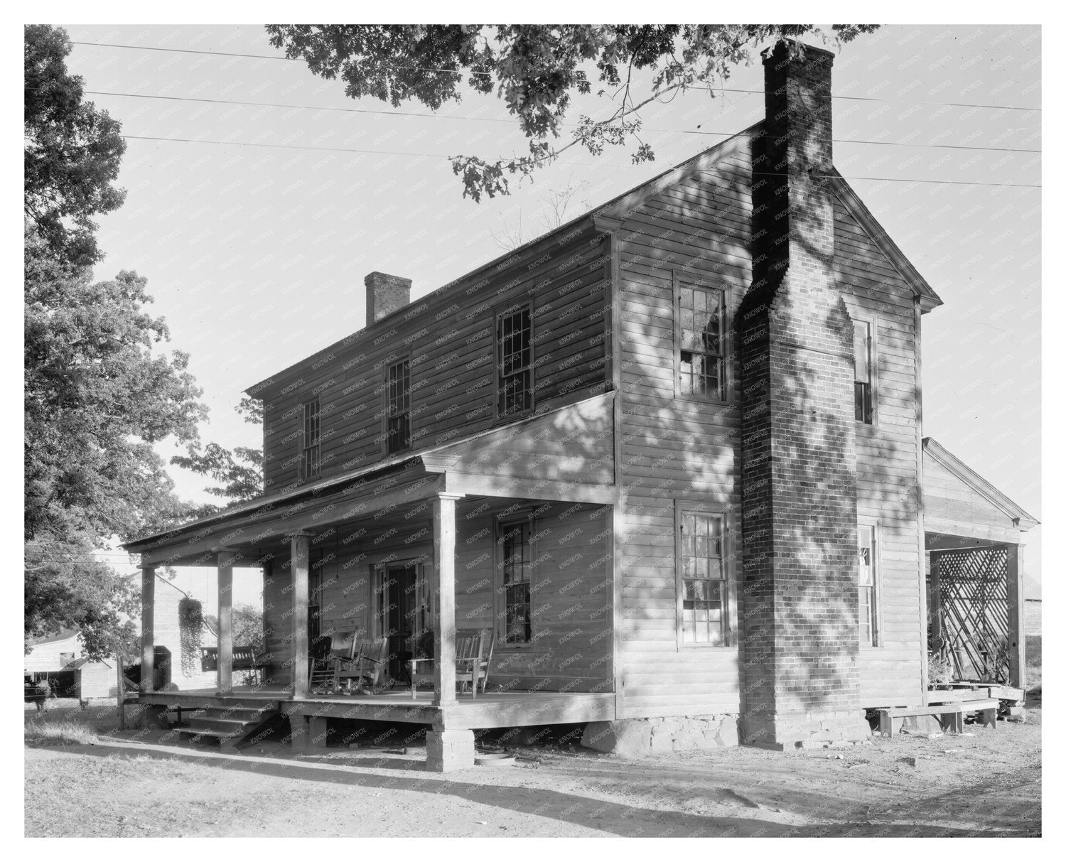 Vintage Homes in Rowan County, NC - 1953 Photo