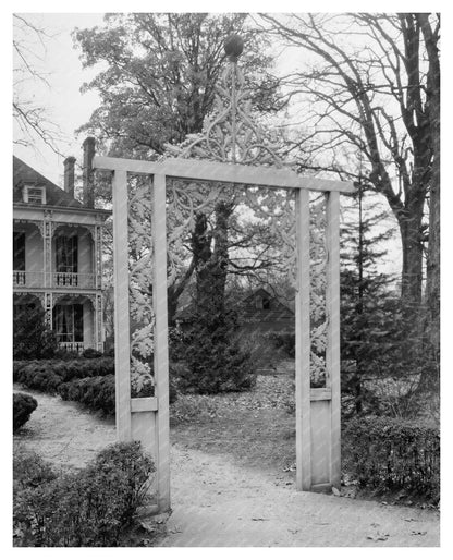 Salisbury NC Architecture 1790 Vintage Photograph