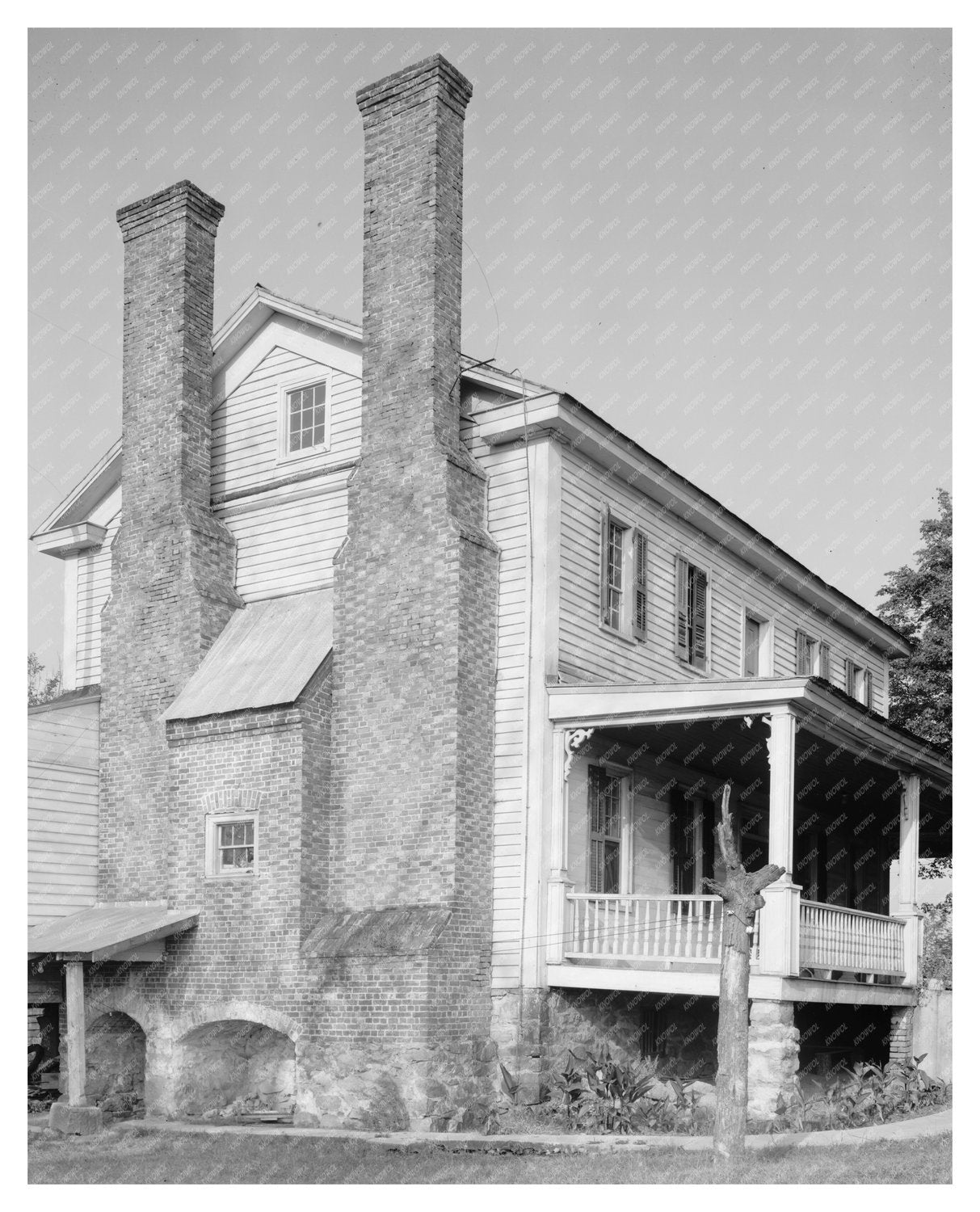 Sowers House, Salisbury NC, 1783 - Historic Architecture