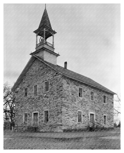 Historic Stone Church in Faith, North Carolina - 1795