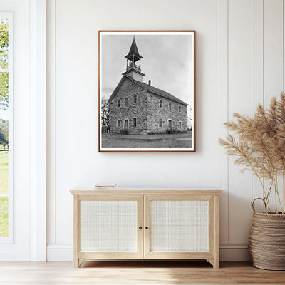Historic Stone Church in Faith, North Carolina - 1795 - view 4