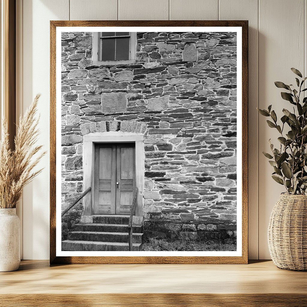 Historic Stone Building in Faith, North Carolina - 1795 Architecture - view 2