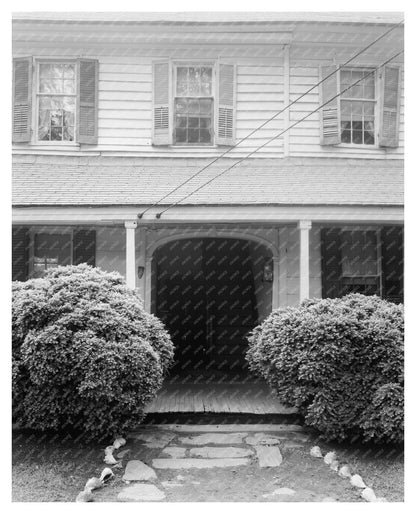 Historic Building in Wentworth, NC, 1820: A Vintage Photo