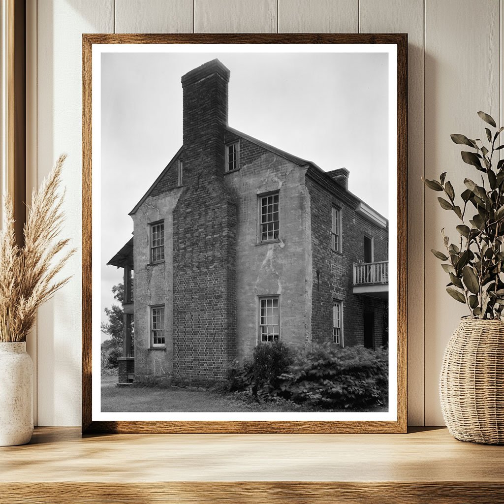 Vintage Architecture in Rockingham County, NC 1953