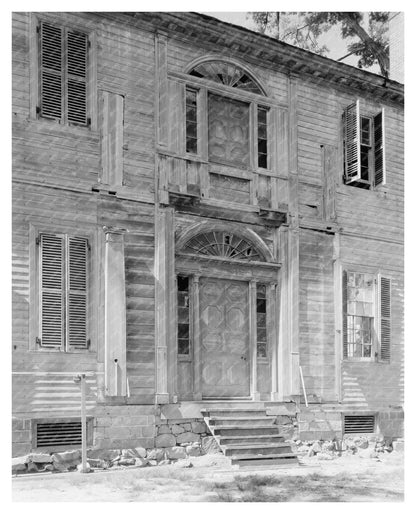 Hunt-Hamilton House, Williamsboro NC, Historic Photo 1941