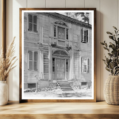 Hunt-Hamilton House, Williamsboro NC, Historic Photo 1941