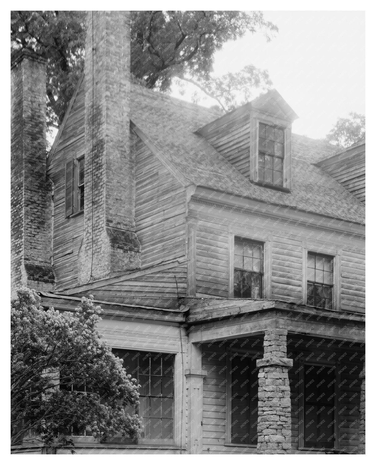 Riven Oaks, Vance County NC, Historic Photo 1759