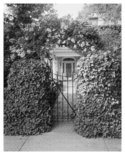 Warrenton NC Vintage Architecture Photo, Early 20th Century