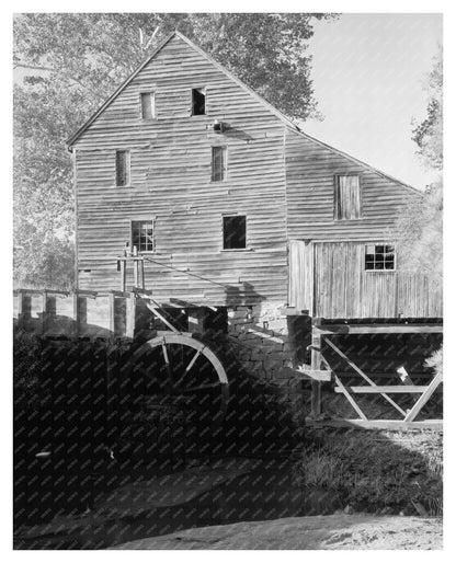 Raleigh, NC Flour Mills Photo, Late 19th Century