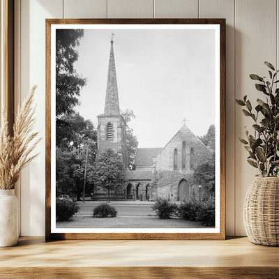 Historic Stone Structure, Raleigh NC, 1848 Photo Archive