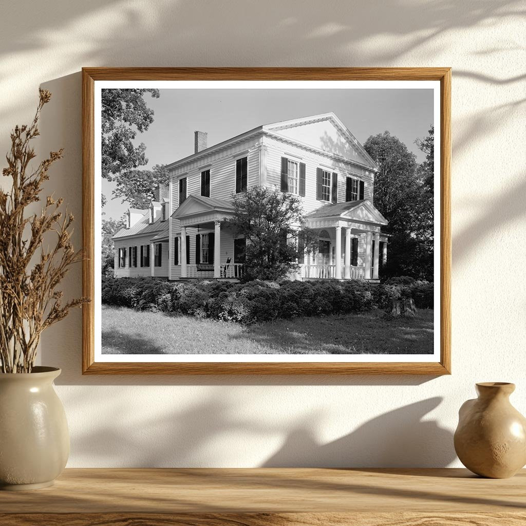 1832 Two-Story House in Warrenton, North Carolina
