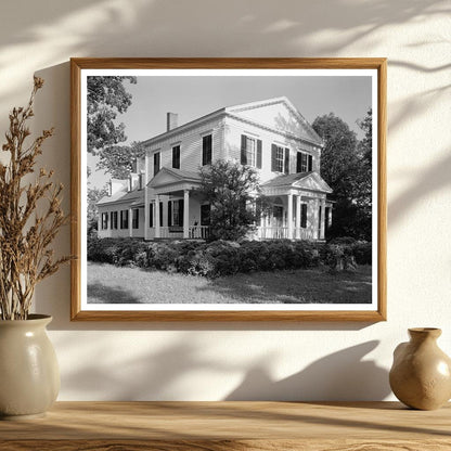 1832 Two-Story House in Warrenton, North Carolina