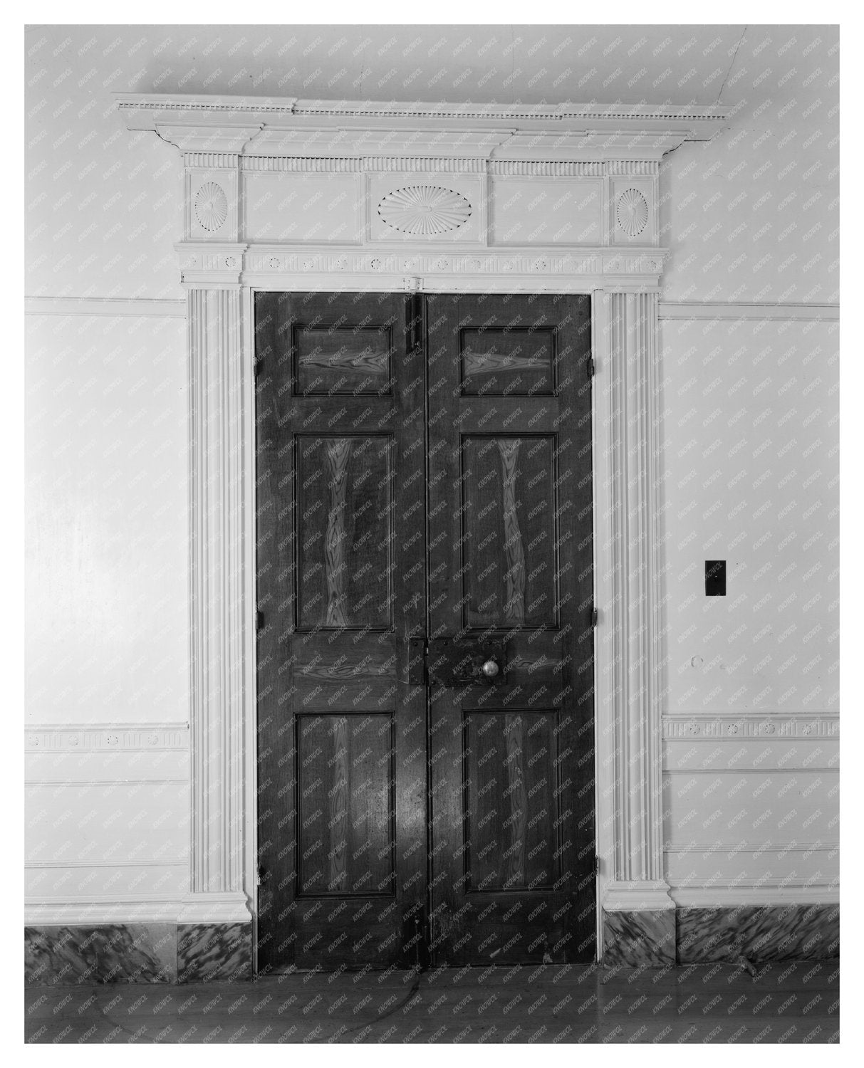 1832 Wood House in Warrenton, NC - Historical Image