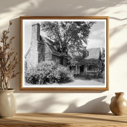 Johnston-Plummer House, Warrenton NC, 1775 Historic Photo