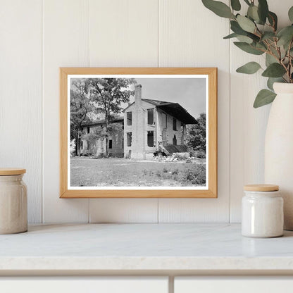 Abandoned House in Warrenton, NC - Vintage Photo 1941