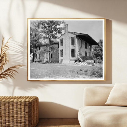 Abandoned House in Warrenton, NC - Vintage Photo 1941