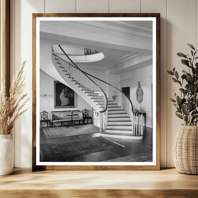 1941 Interior of Historic Home, Warrenton, North Carolina - view 2