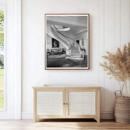 1941 Interior of Historic Home, Warrenton, NC