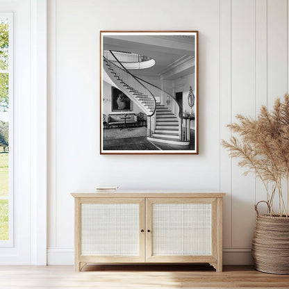 Historic Interior of Warrenton NC Building, 1941 Photo