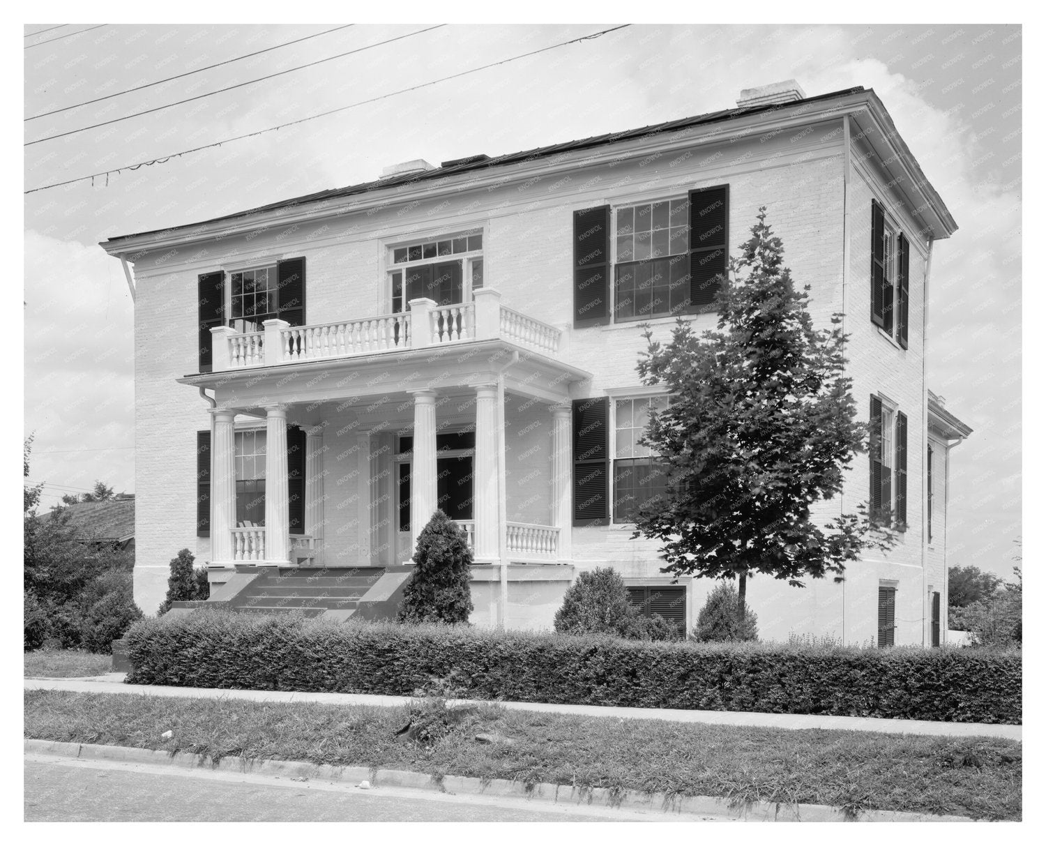 Warrenton NC Architecture Photo, Early 20th Century