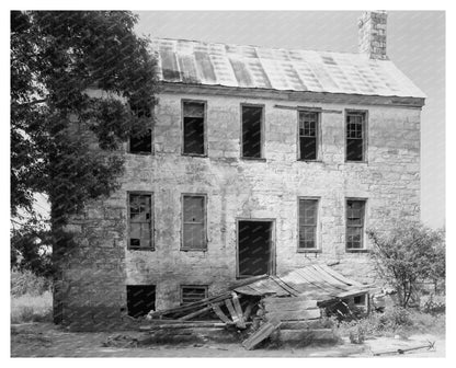 Abandoned Building in Warrenton, NC - 20th Century Photo