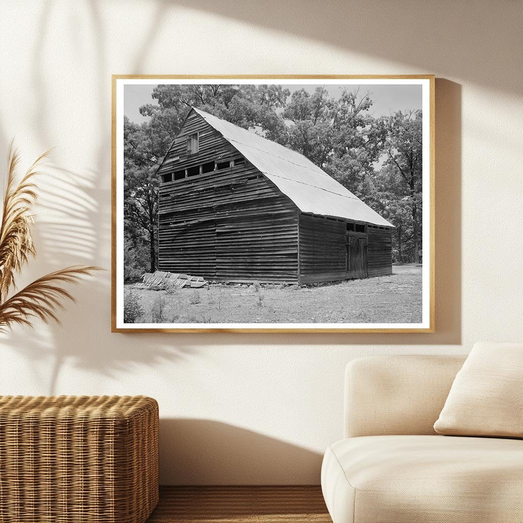 Historic Barn in Inez, NC, Early 20th Century