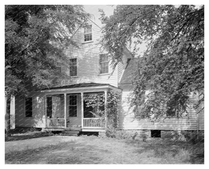 The Oaks Residence, Warrenton, NC, 1941 Historical Photo