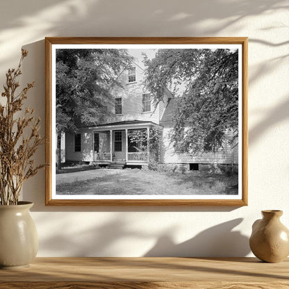 The Oaks Residence, Warrenton, NC, 1941 Historical Photo