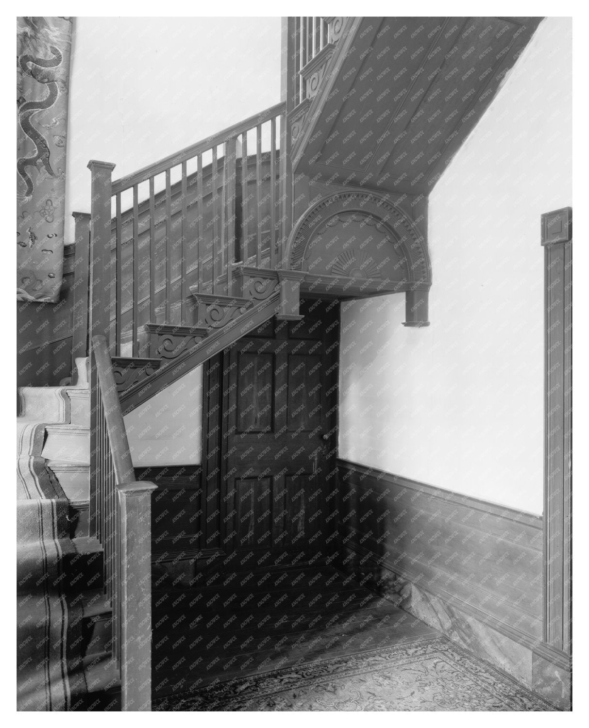 The Oaks, Warrenton NC Vintage Photo, 20th Century Architect