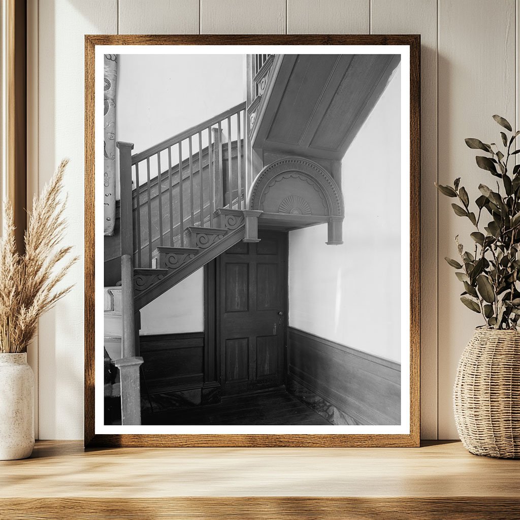 Vintage Staircase in Warrenton, NC - Early 20th Century