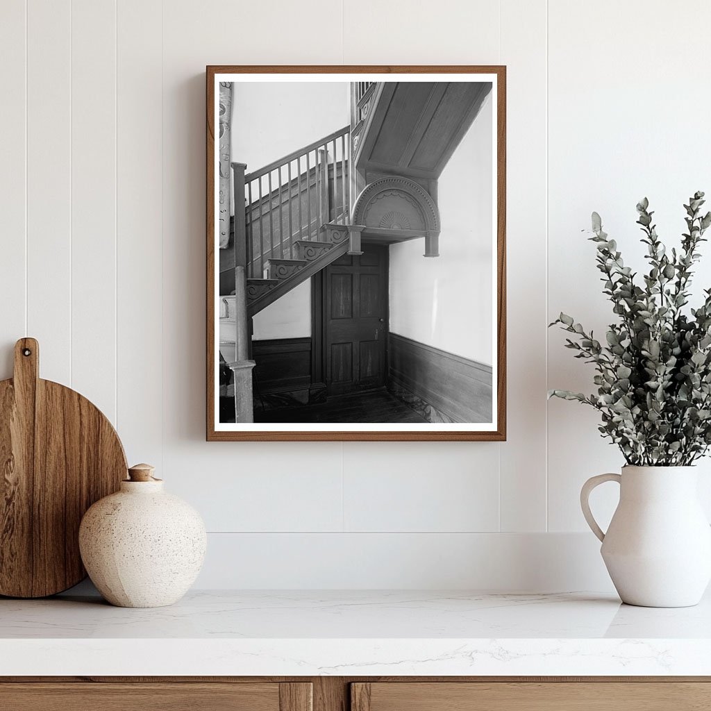 Vintage Staircase in Warrenton, NC - Early 20th Century