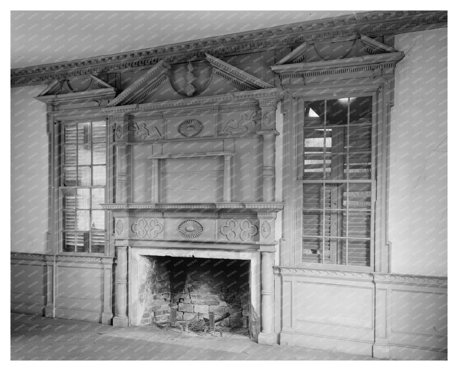 Vintage Mt. Olive NC Home Architecture Photo 1900s