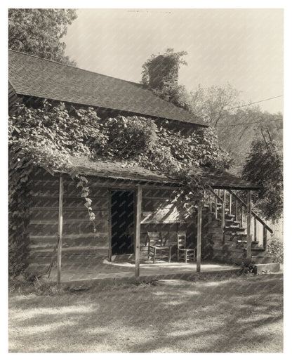 1812 Log Building in Valle Crucis, NC - Historic Photo