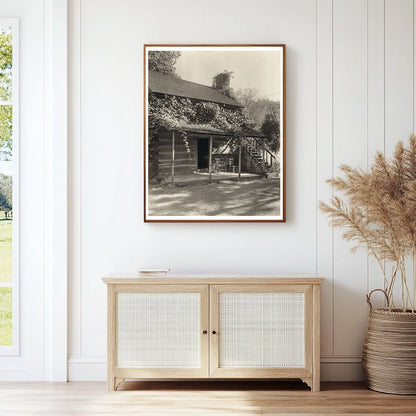 1812 Log Building in Valle Crucis, NC - Historic Photo