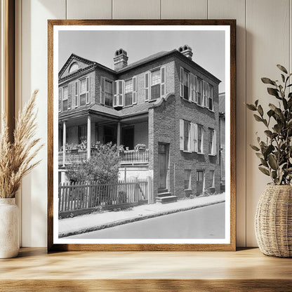 Charleston Architecture, South Carolina 1900s Photo